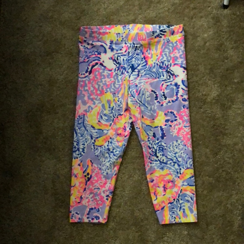Lilly Pulitzer crop legging girls XL women’s 00-2